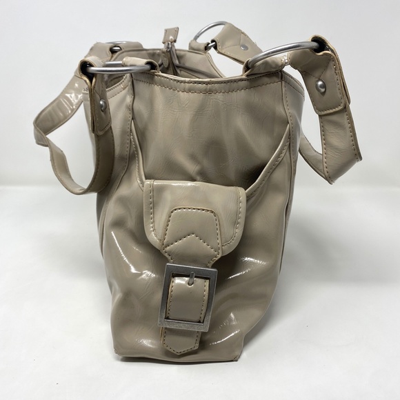 Kenneth Cole Reaction Beige Handbag Medium Sized Purse - Picture 10 of 11